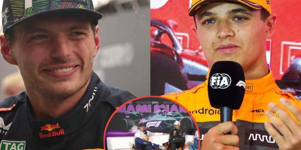 VÍDEO: Max Verstappen brinca com comentários de Lando Norris após o Grande Prêmio de Miami
