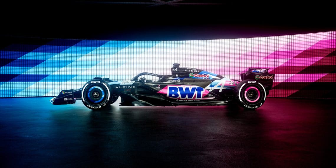 Gallery: the Alpine A524 Formula 1 car