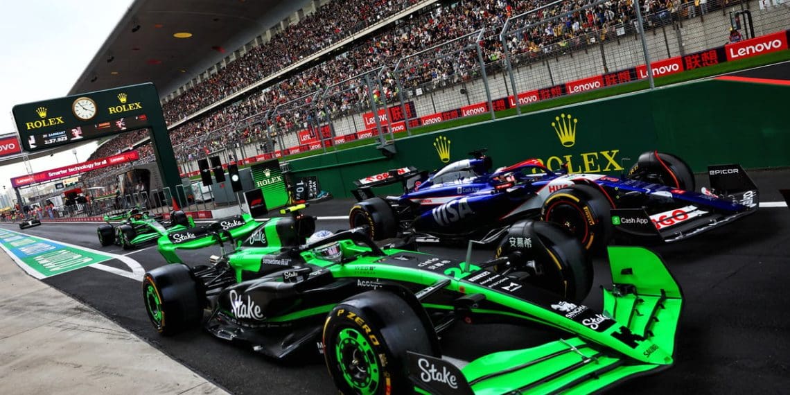 Resultados da Classificação Sprint no Grande Prêmio da China de 2024 na Fórmula 1.