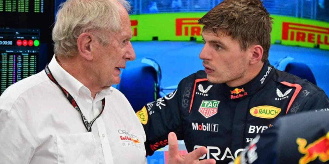 Helmut Marko comenta sobre especulação de Max Verstappen na Mercedes.