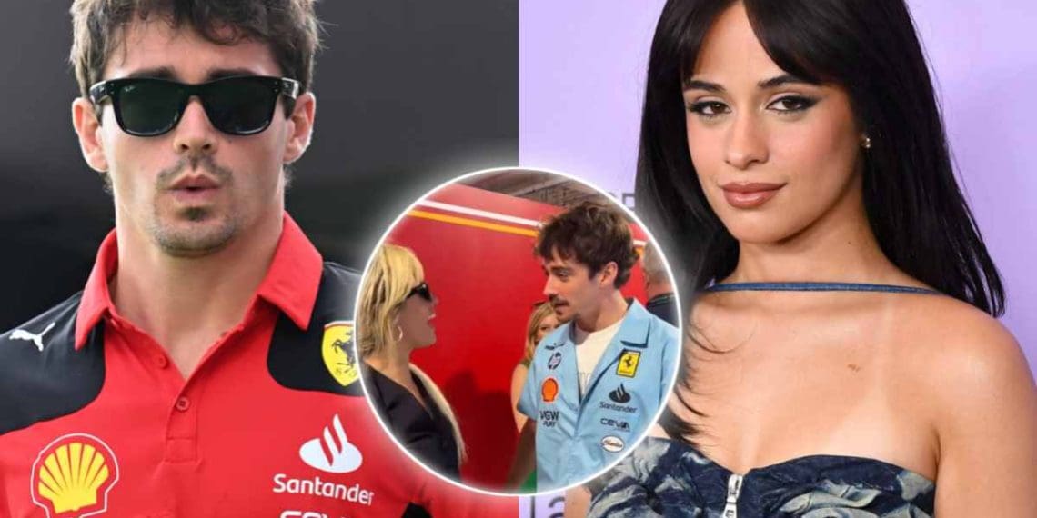 VÍDEO: Charles Leclerc tem um encontro engraçado com a estrela pop Camila Cabello no Grande Prêmio de Miami.