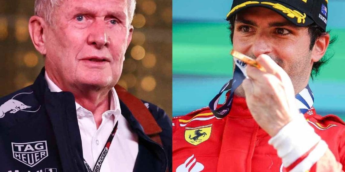 Helmut Marko acha estranho que a Audi esteja pressionando o mercado de pilotos da F1 em meio a rumores sobre Carlos Sainz.