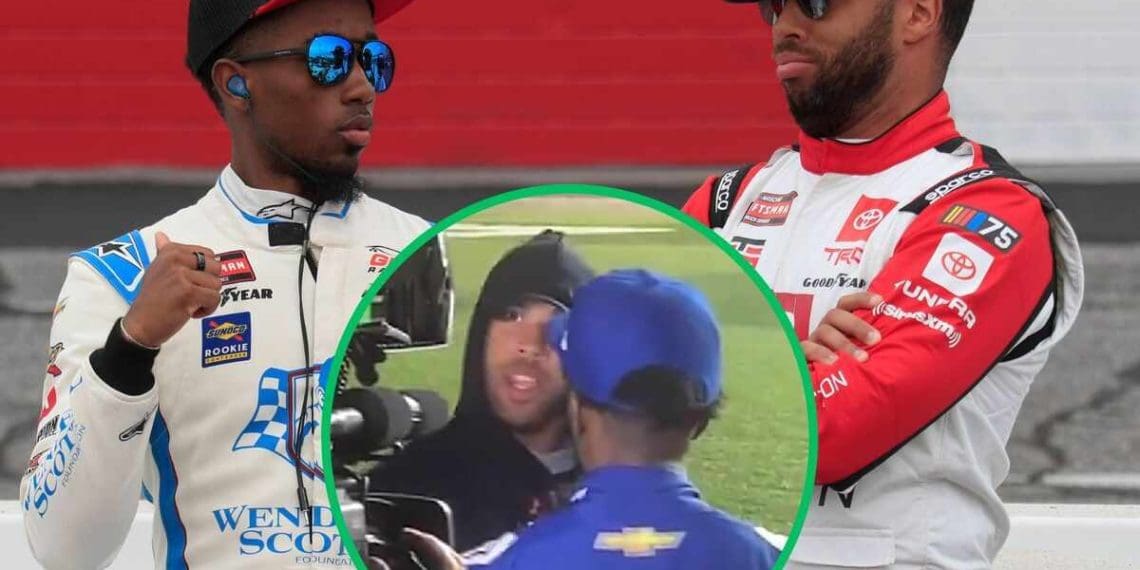 Fãs reagem a Bubba Wallace confrontando Rajah Caruth em Daytona após criticar um jovem piloto