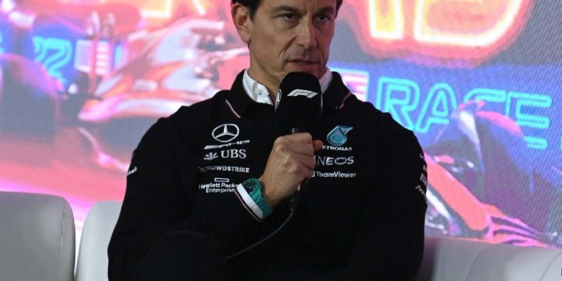 Toto Wolff plans to lead Mercedes for the next thirty years.