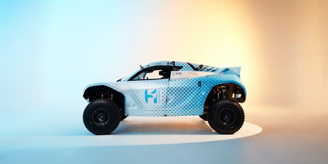 Extreme H revela novo carro de corrida ‘Pioneer 25’ em antecipação à revolução do hidrogênio.