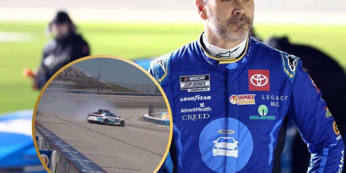 Vídeo: Jimmie Johnson causa polêmica no Texas Motor Speedway, fãs reagem.