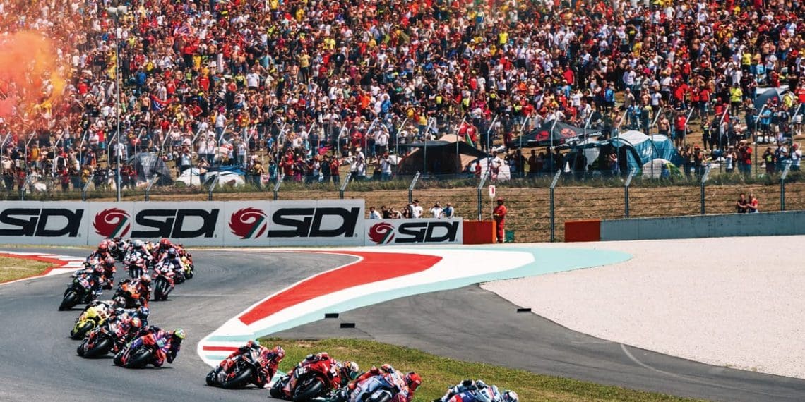 Principais Pilotos de MotoGP no Grande Prêmio da Itália 2024.