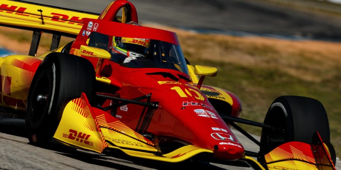 Palou lidera primeiro dia de testes da IndyCar em Sebring.
