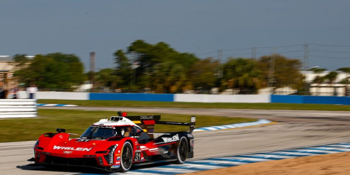 Derani lidera para a Cadillac na metade de Sebring.
