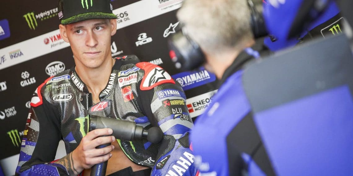Quartararo expressa frustração sobre decisão do acidente de Oliveira.