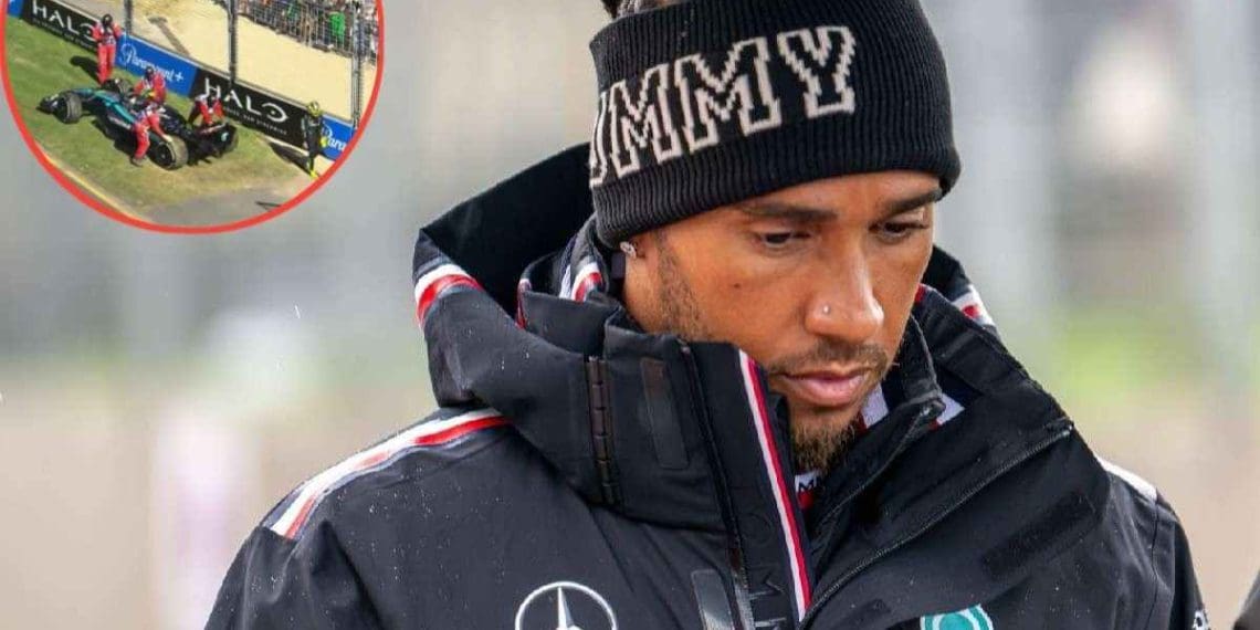 VÍDEO: Lewis Hamilton enfrenta falha no motor no GP da Austrália, provocando reações dos fãs.