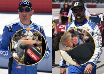 Vídeo: Ricky Stenhouse Jr. bate inesperadamente em Kyle Busch durante discussão intensa em North Wilkesboro