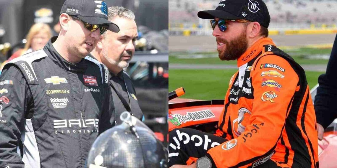 Ross Chastain nega colisão intencional com Kyle Busch em Sonoma apesar de se sentir perplexo com a maioria das situações.