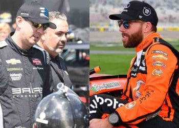 Ross Chastain nega colisão intencional com Kyle Busch em Sonoma apesar de se sentir perplexo com a maioria das situações.