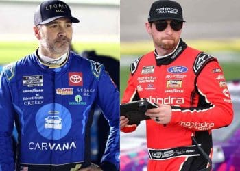 CHASE BRISCOE PROMETE DIRIGIR AGRESSIVAMENTE EM 2024 APÓS DESACORDO COM PILOTO DE JIMMIE JOHNSON EM PHOENIX.
