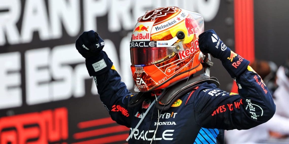 Verstappen segura a vitória no Grande Prêmio da Espanha enquanto Norris quase perde.