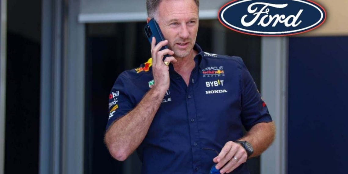 Ford supostamente buscando saída do contrato com Red Bull Powertrains durante provação de Christian Horner