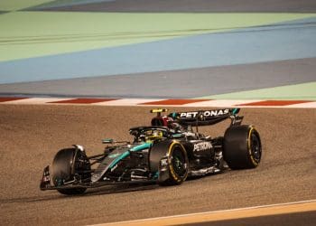 Mercedes precisa melhorar desempenho em uma volta com o carro de Fórmula 1 W15.