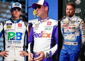 Denny Hamlin criticizes Ricky Stenhouse Jr. for employing unjust methods when confronting John Hunter Nemechek during the Clash.