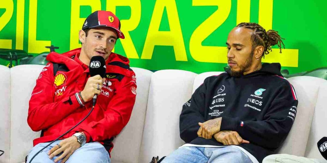 Lewis Hamilton pode ter dificuldades para derrotar Charles Leclerc na Ferrari.