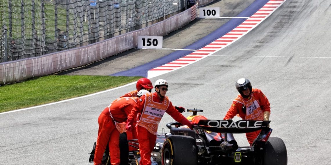 Verstappen enfrenta problemas no carro durante único treino de F1 na Áustria