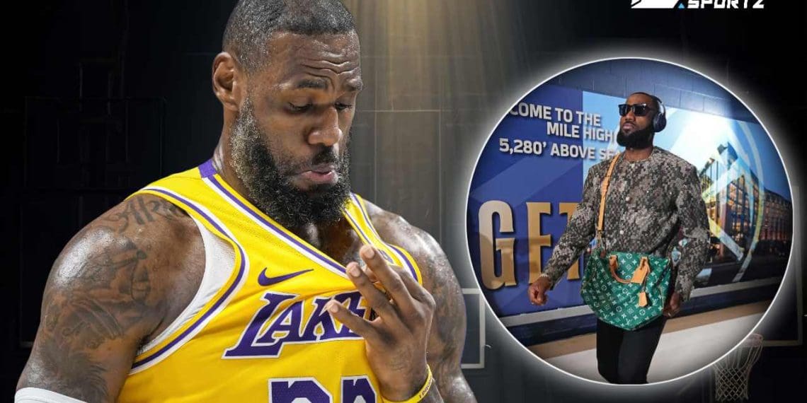 LeBron James surpreende fãs da NBA ao ser cercado por torcedores na F1 em Miami, mostrando a necessidade de maior segurança.