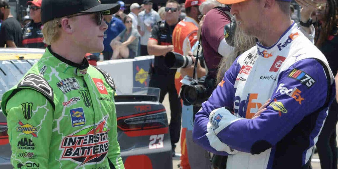 Denny Hamlin afirma ter “mentorado Ty Gibbs” na JGR.