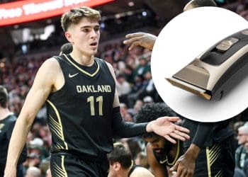 Oakland State Men’s Basketball Fans Distract Free Throw Shooter With Impromptu Haircut.