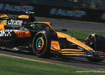 Norris lidera sessão de treinos caótica do Grande Prêmio da Austrália.