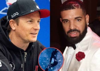 Kimi Raikkonen elogia Drake por seu traje caro.