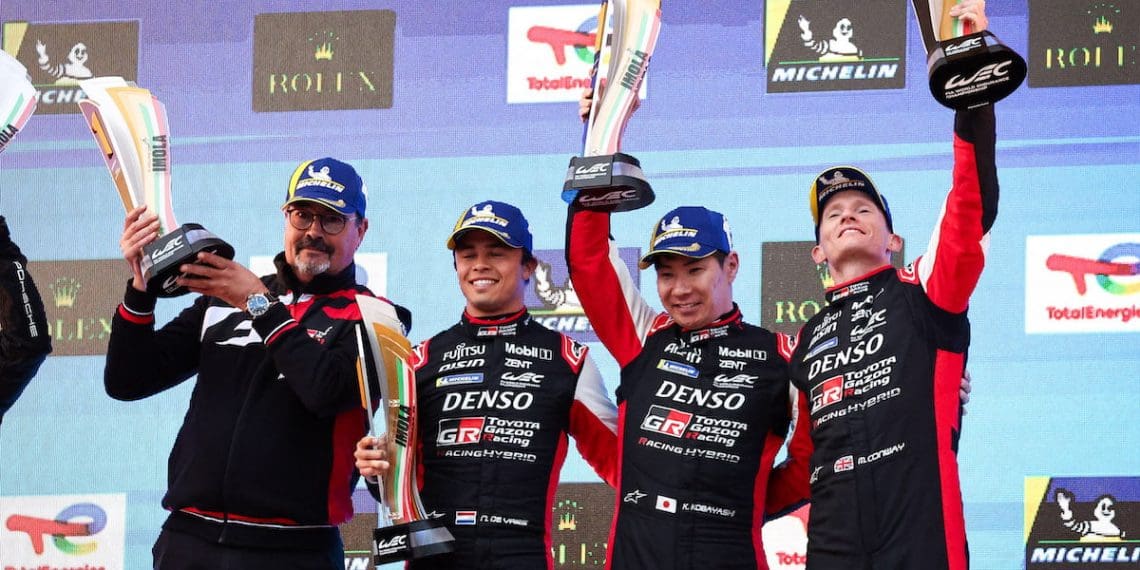 Toyota deu tudo de si em direção à vitória em Imola no WEC.