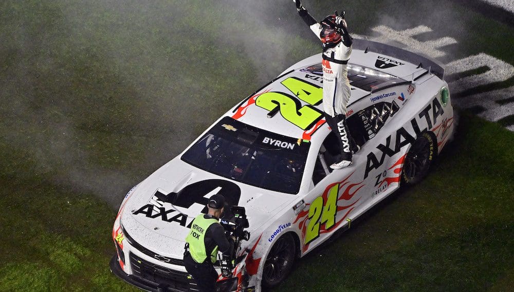 Byron célèbre le 40e anniversaire de Hendrick avec une victoire au Daytona 500