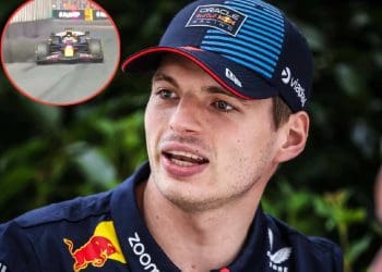 VÍDEO: Enorme nuvem de fumaça surge do RB20 de Max Verstappen após saída do GP da Austrália, vídeo se espalha online.