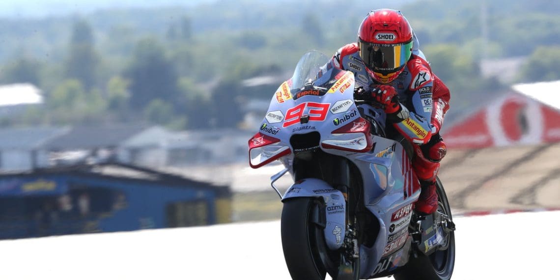 Marquez animado com nova oportunidade na MotoGP com a Gresini Ducati.