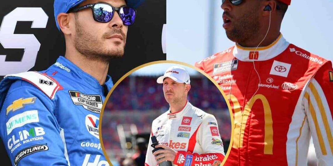 Denny Hamlin fala sobre Bubba Wallace pedindo desculpas publicamente a Kyle Larson pelo incidente em Richmond.