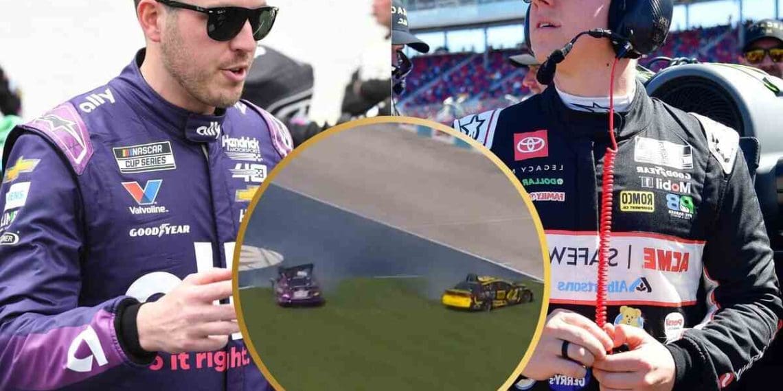 Vídeo: John Hunter Nemechek bate em Alex Bowman após o giro de Christopher Bell no Texas.