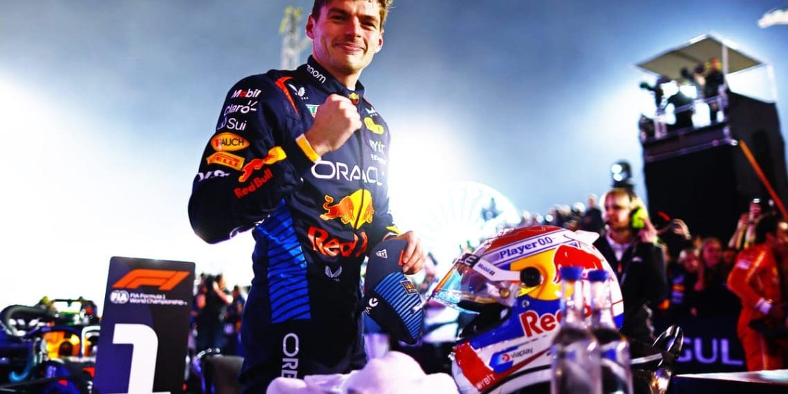 Avaliação de Verstappen no controle total do Grande Prêmio do Bahrain.