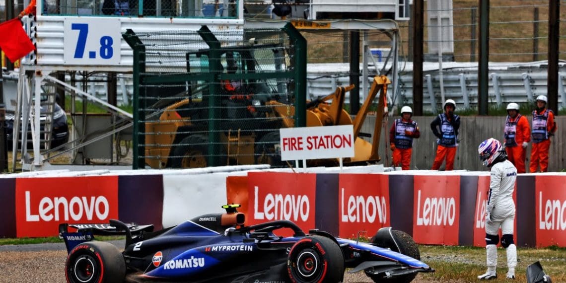 Sargeant nega repetir erros de novato com acidente no treino livre de F1 em Suzuka