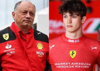 Fred Vasseur explica por que selecionou Oliver Bearman, de 18 anos, como piloto reserva da Ferrari para a temporada 2024.
