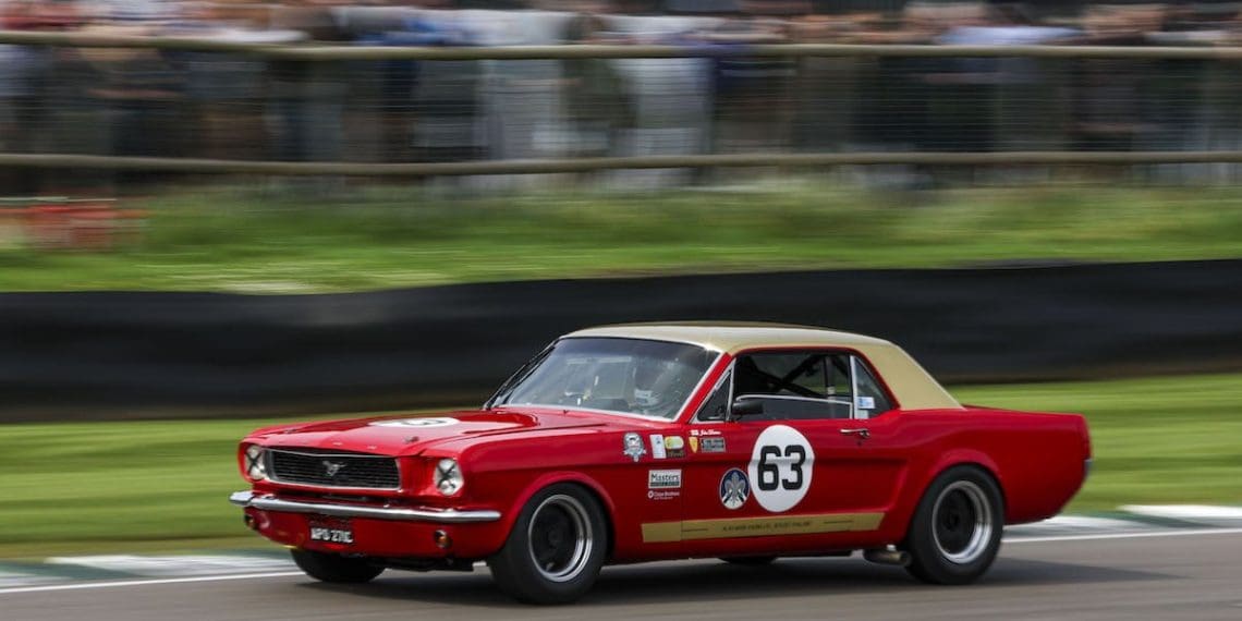 Exclusivo: Rockenfeller fala sobre dirigir um Mustang clássico em Goodwood
