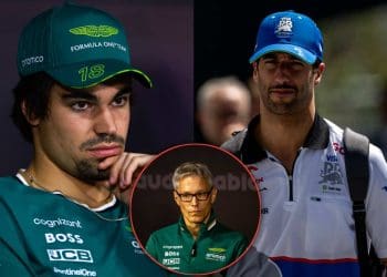 Aston Martin critica penalidade da F1 em Lance Stroll por choque com Daniel Ricciardo como « extremamente severa »