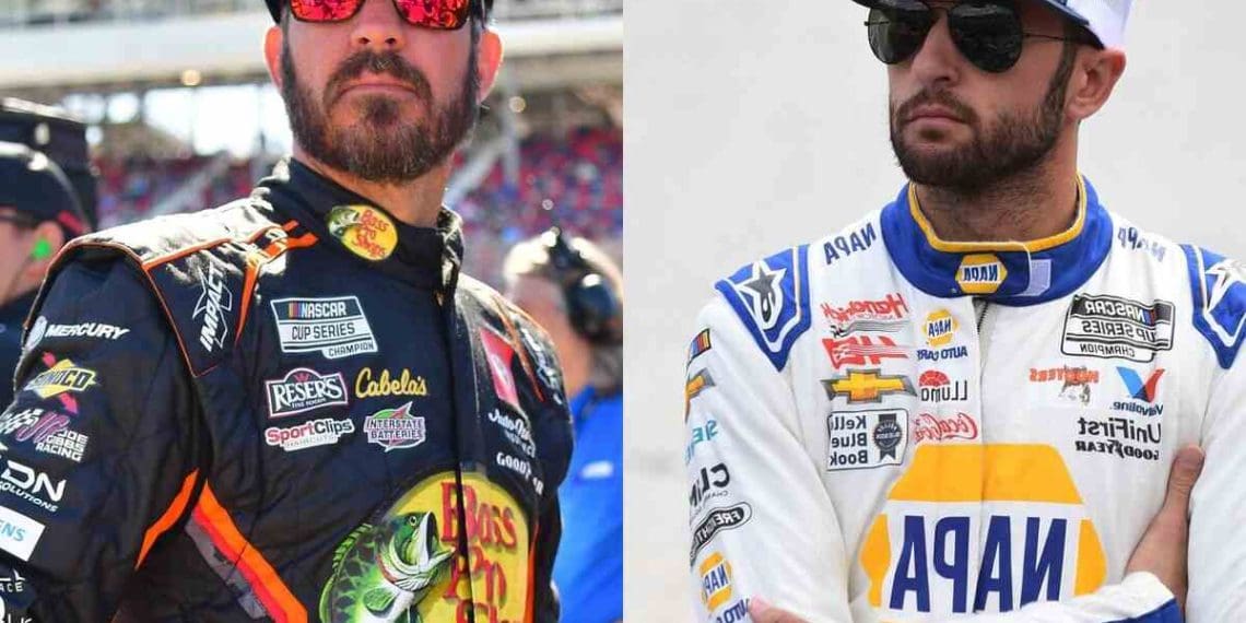 VEJA: Martin Truex Jr. acredita que poderia ter vencido a corrida da Copa Kansas se não fosse por Chase Elliott.