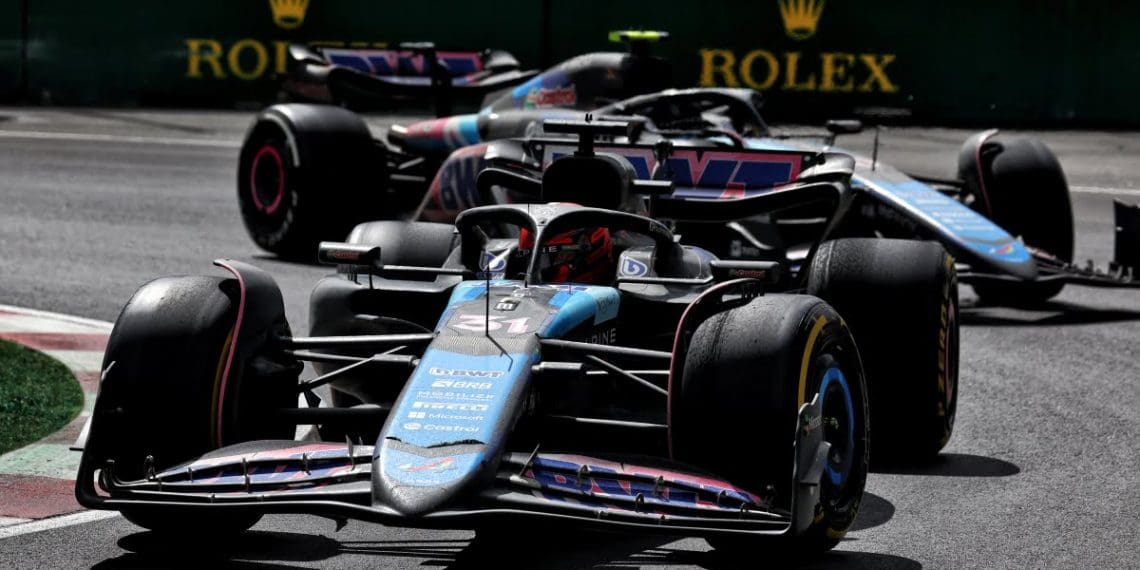 Ocon critica tratamento injusto da Alpine em relação à diretriz da equipe de F1 no Canadá.