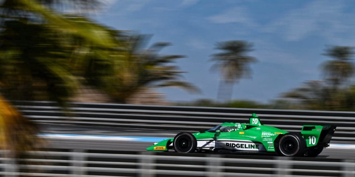 Palou lidera na segunda sessão da IndyCar no Thermal Club.