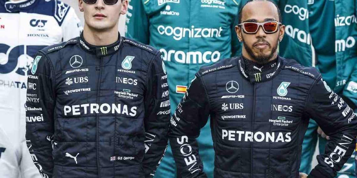 George Russell surpreendentemente afirma que é positivo a saída de Lewis Hamilton da equipe Mercedes F1.