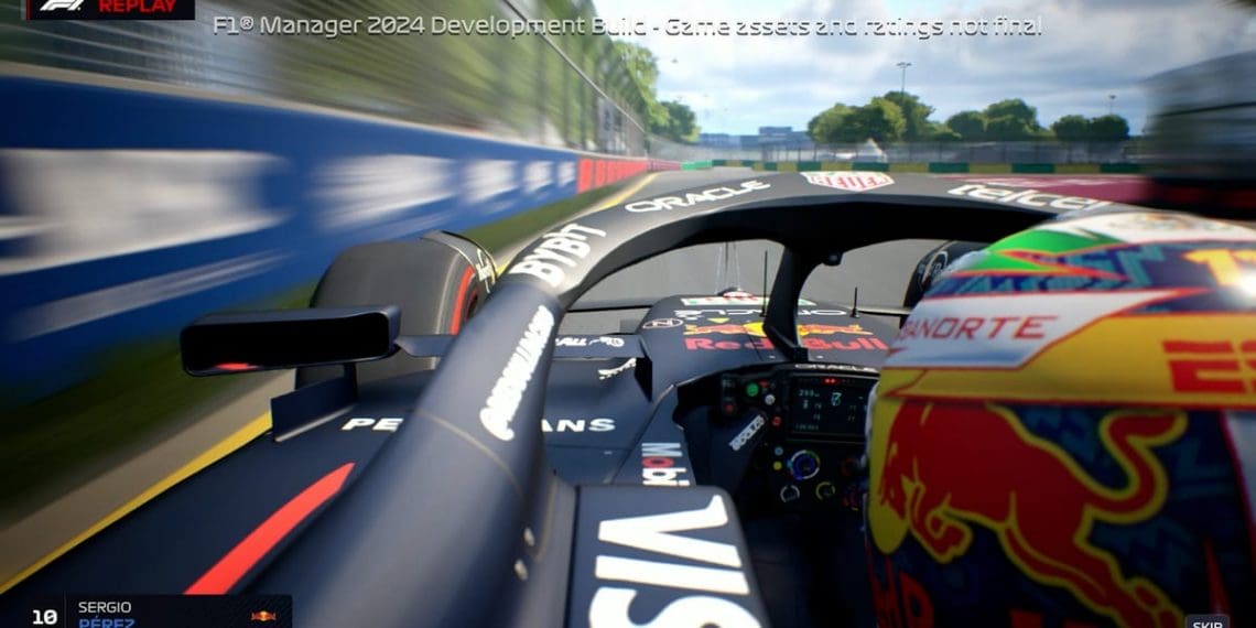 Revelações ao experimentar o mais recente jogo de vídeo F1 Manager 2024.