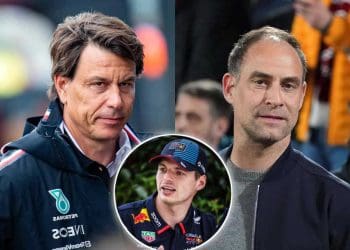 “Toto Wolff responde às declarações do CEO da Red Bull sobre concentrar-se nos problemas da Mercedes em vez de Max Verstappen.”