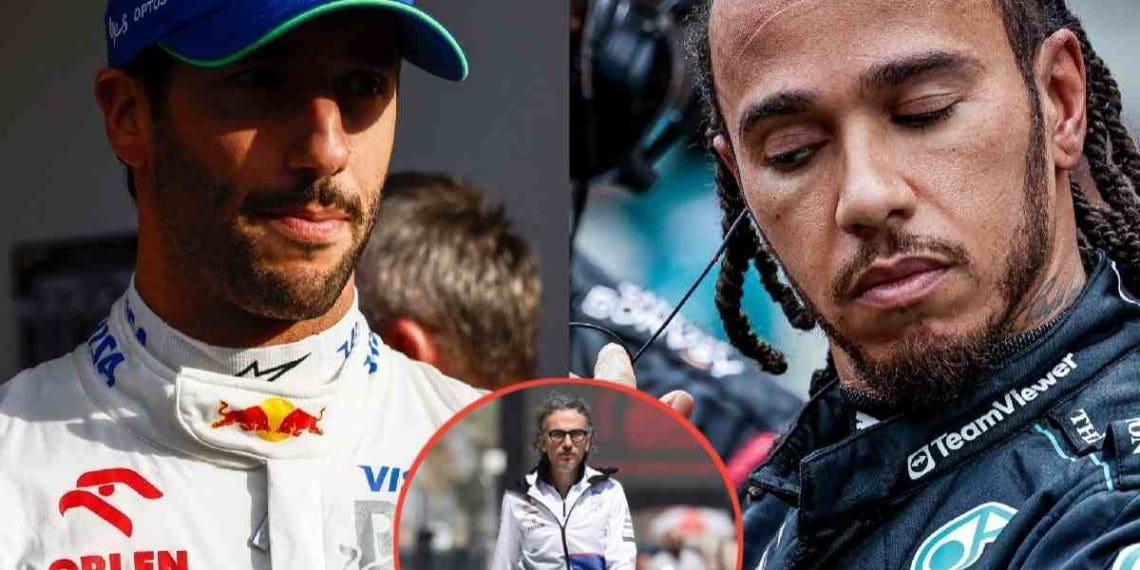 Executivo da VCARB expressa grande decepção com acidente de Daniel Ricciardo em Xangai, afirma que ele estava competindo de forma agressiva com Lewis Hamilton por uma posição no top 10.