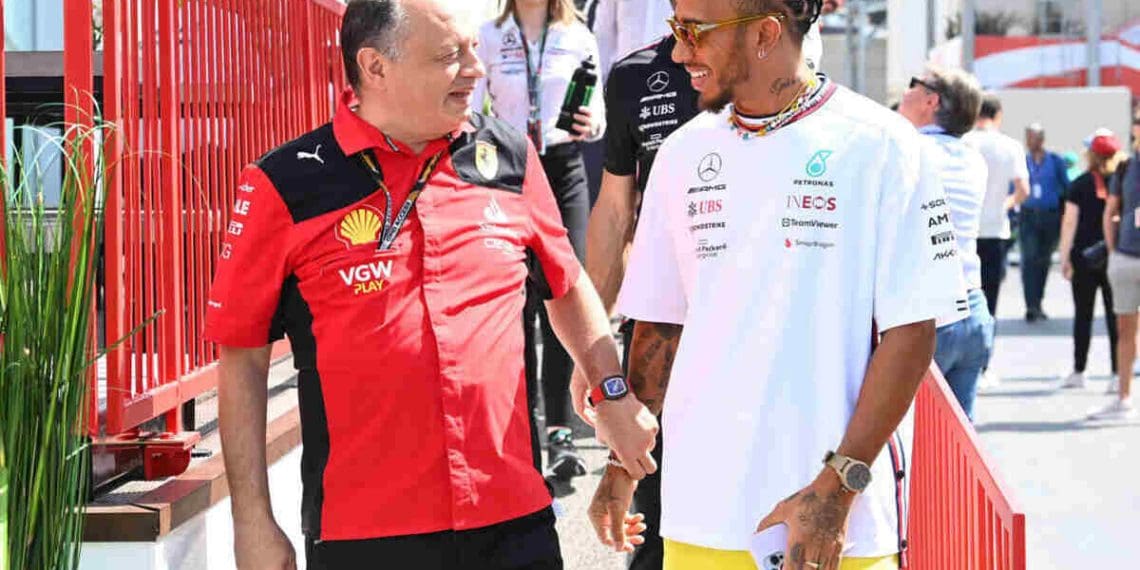 ¡Fred Vasseur asegura que 2024 no será un periodo de cambio para Ferrari antes de la llegada de Lewis Hamilton!