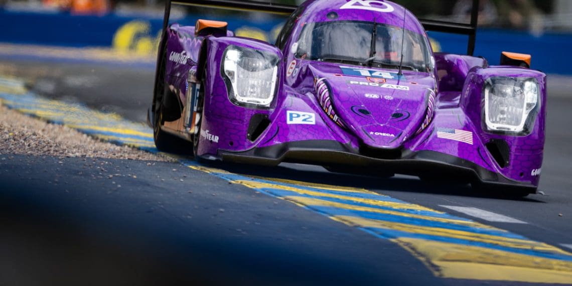 Deletraz garante primeiro lugar na qualificação de LMP2 para as 24 Horas de Le Mans.